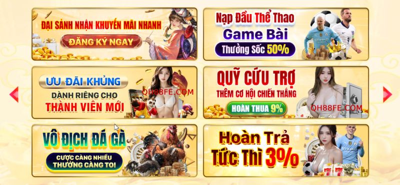 Kv999 cung cấp cho người chơi những chương trình khuyến mãi hàng tháng vô cùng hấp dẫn - Kv999